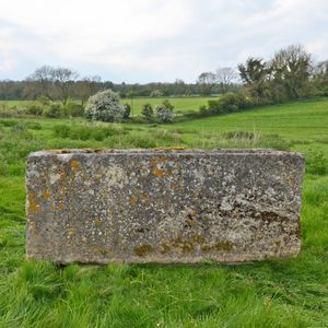 An 18th century stone trough