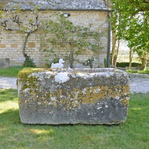 An 18th century stone trough