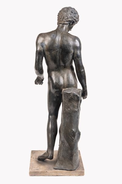 JOHN CHEERE 1709-1787  An 18th Century Lead Figure of The Capitoline Antinous 