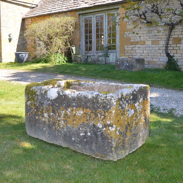 An 18th century stone trough