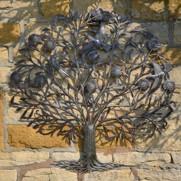 The Tree of Life Decorative Metal Wall Panel