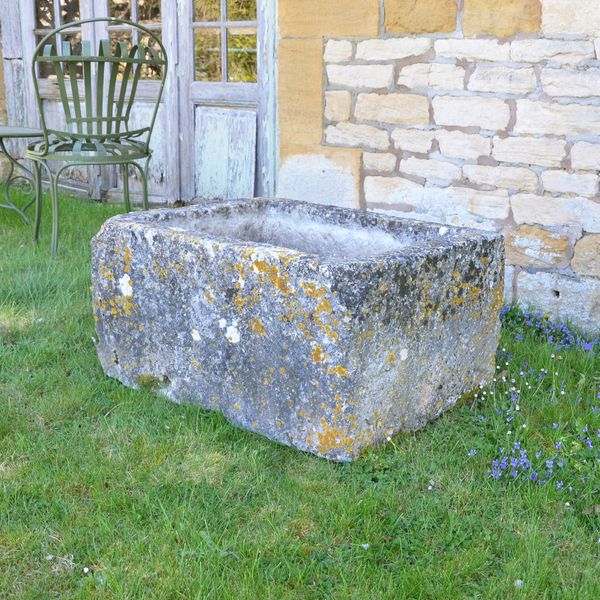 An 18th century stone trough