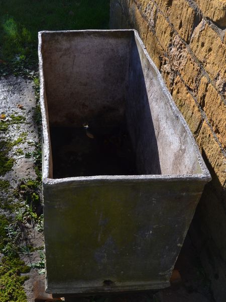 An early 20th century lead cistern