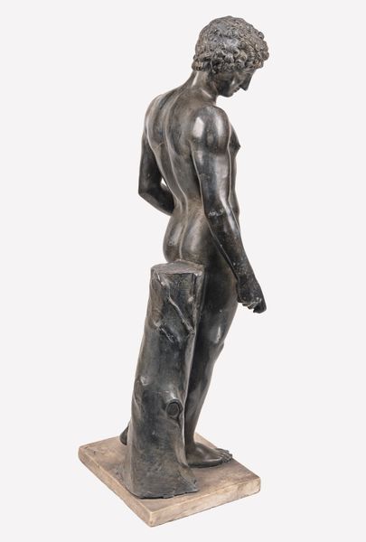 JOHN CHEERE 1709-1787  An 18th Century Lead Figure of The Capitoline Antinous 