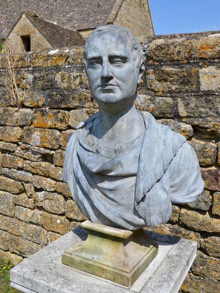 Bust of Lord Harley 2nd Earl of Oxford and Earl Mortimer by John Cheere 1709-1787