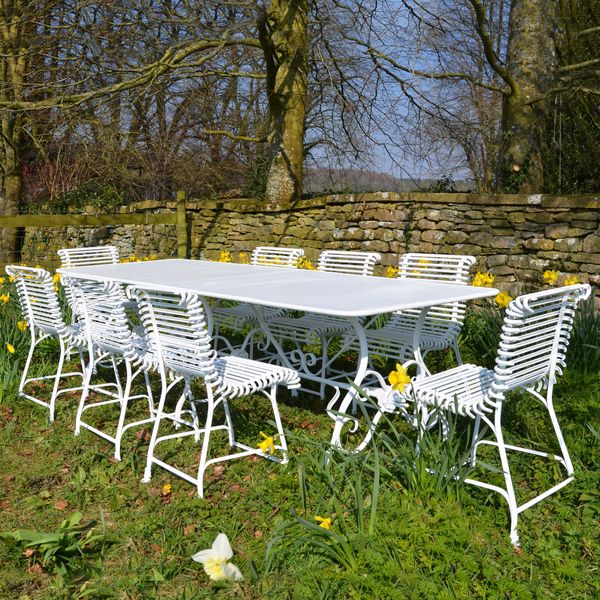 The Large Rectangular Garden Dining Table