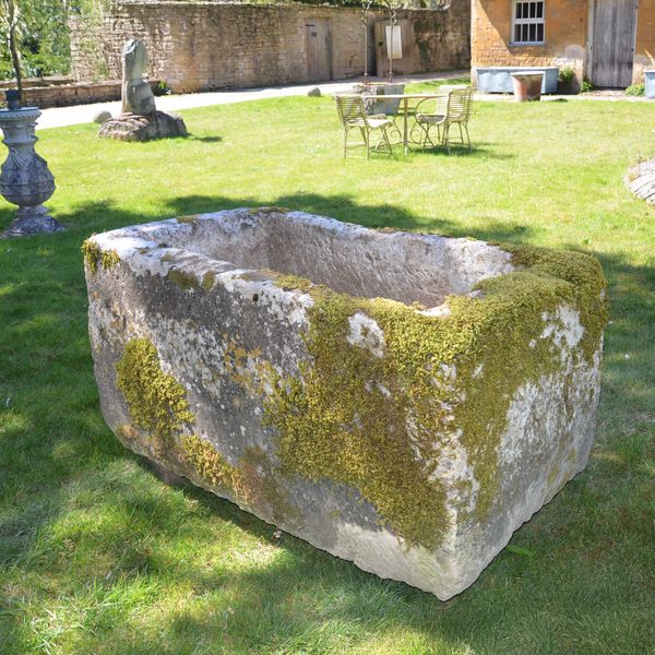 An 18th century stone trough