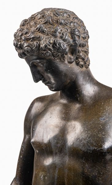 JOHN CHEERE 1709-1787  An 18th Century Lead Figure of The Capitoline Antinous 