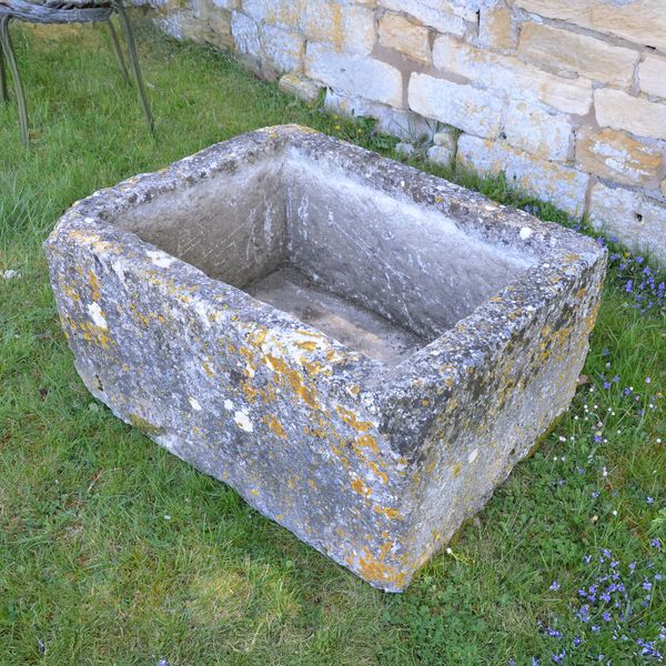 An 18th century stone trough