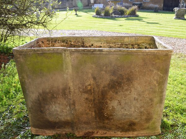 A fine 18th century lead cistern