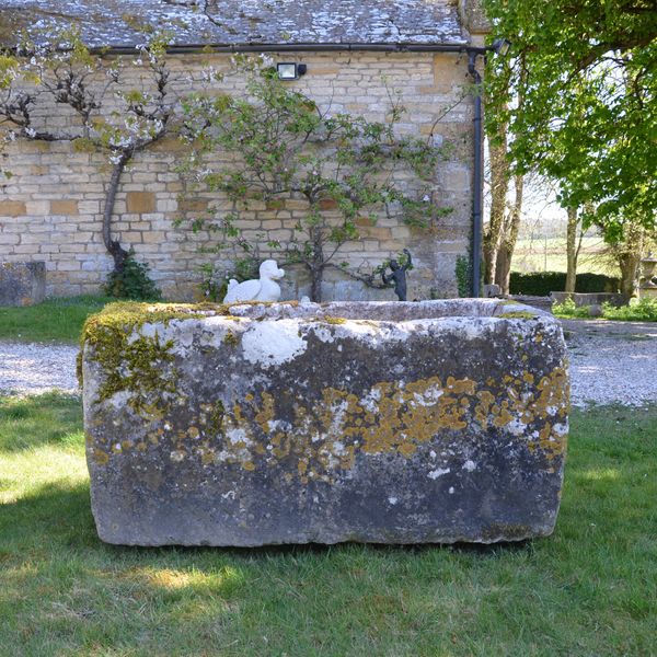 An 18th century stone trough