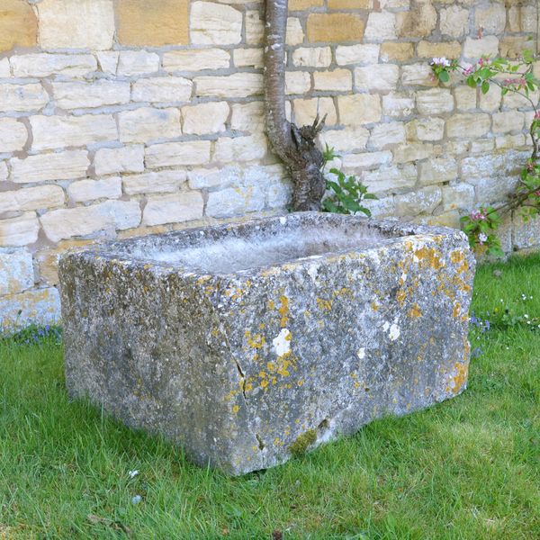 An 18th century stone trough