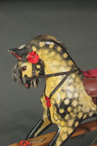 Large rocking horse by Collinson