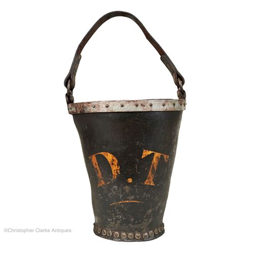 Leather Fire Bucket