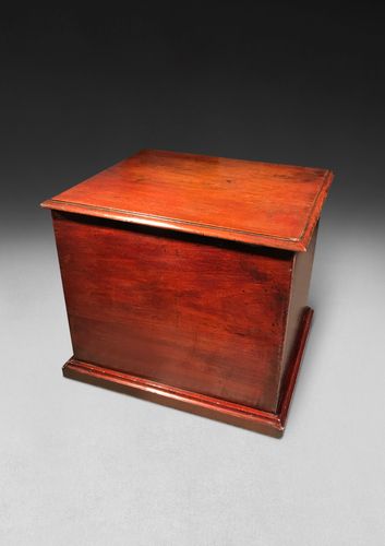 Regency Mahogany Cased Patented Flushing Toilet