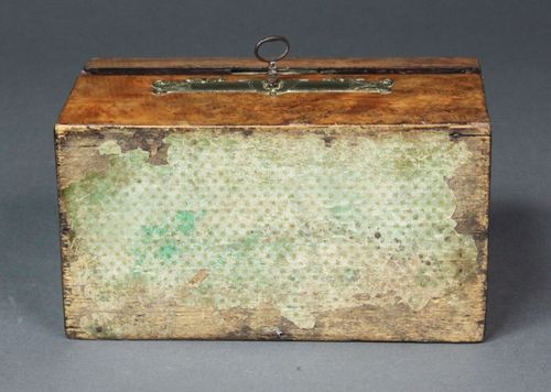 Burr Walnut Correspondence Box