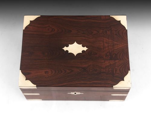 Antique Kingwood Jewellery Box