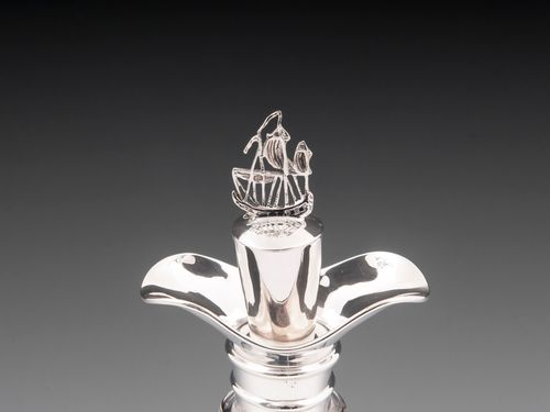 Nautical Lifebuoy Silver Decanter