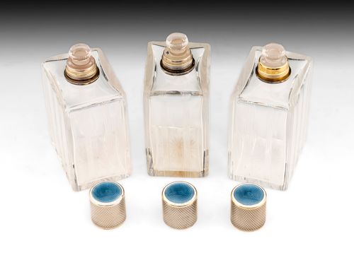 Thuya Perfume Enamelled Scent Bottle Box