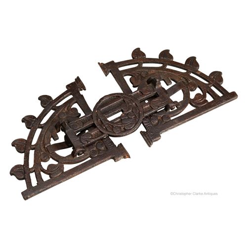 Cast Iron Folding Pen Stand, Registered Design