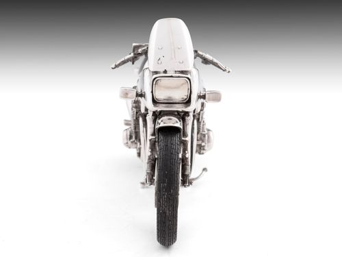 Sterling Silver Suzuki Katana Motorcycle