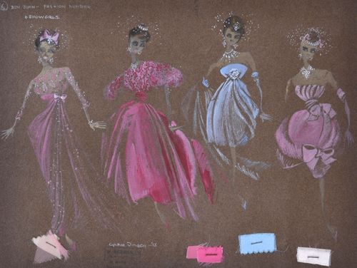 Cynthia Tingey - Costume Design - gouache