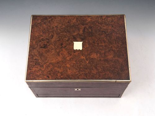 Burr Walnut Jewelry Box