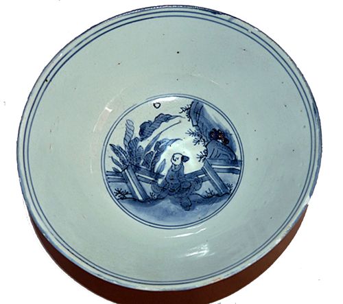 Ming -Wanli -Blue and White Porcelain Chinese Bowl