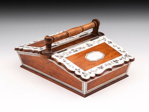 Satinwood Sewing Basket