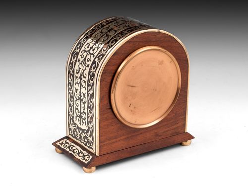 English Boulle Mantel Clock