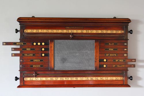 19th Century Orme & Sons Game Score Board