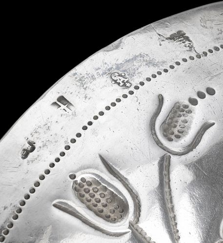 17th Century Silver Sweatmeat Dish