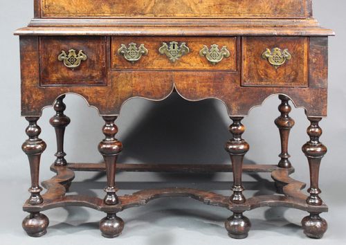 Queen Anne Walnut Chest on Stand