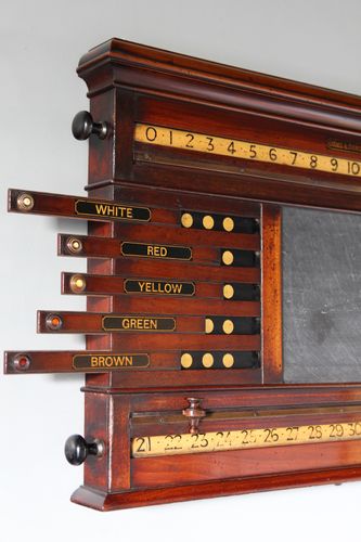 19th Century Orme & Sons Game Score Board