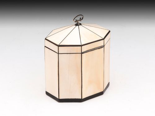 Antique Ivory Tea Caddy