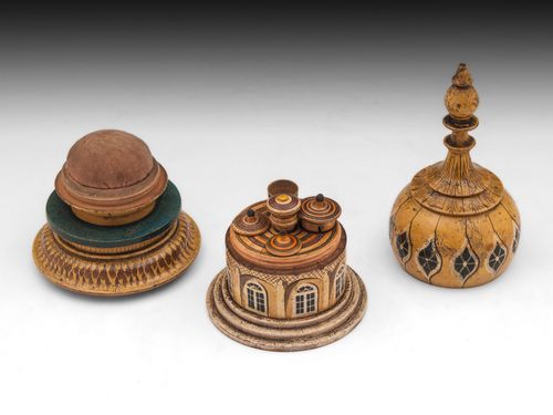 Antique Brighton Pavilion Sewing Compendium
