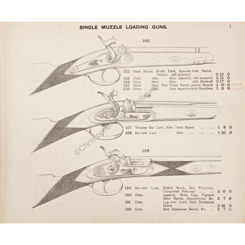 Gun Catalogue For Chas. Osborne & Co. of Birmingham