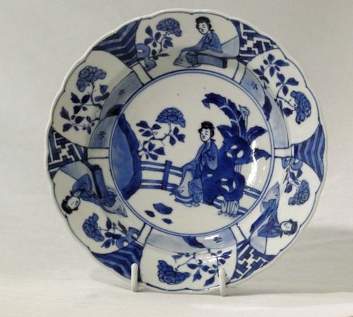 Kangxi Mark and period Blue and White Plate