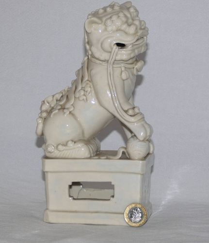 Kangxi Blanc de Chine Dog of Fo