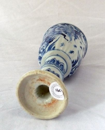 Kangxi blue and white porcelain antique goblet