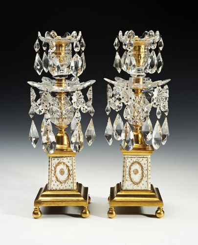 A fine pair of candlesticks