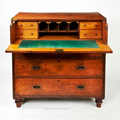 Secretaire Campaign Chest by SW Silver