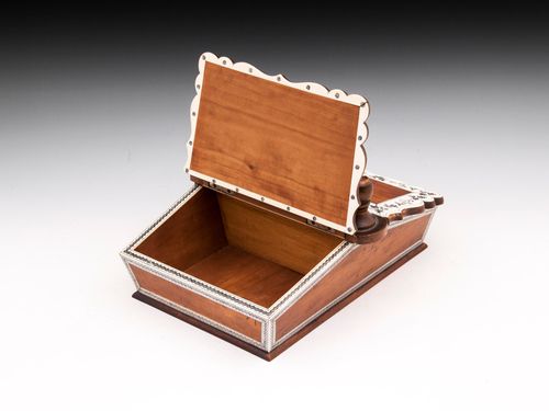 Satinwood Sewing Basket