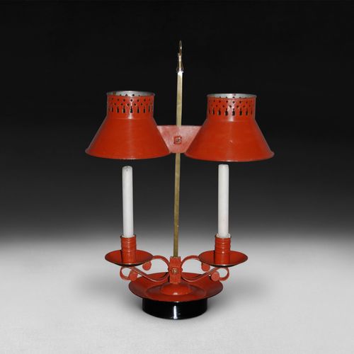 Regency Toleware Students Lamp