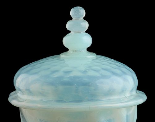A Girasol Glass Beaker with cover; Venice, late 16th /early 17th century
