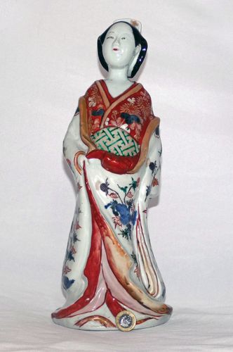Japanese Bijan Imari Figure