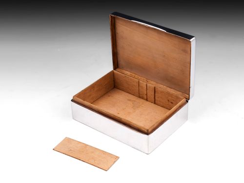 Sterling Silver Shagreen Cigar Box