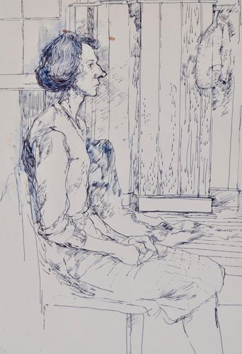 Carolyn Sergeant - Seated Woman