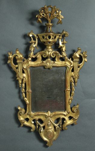 Pair of Antique Girandole mirrors