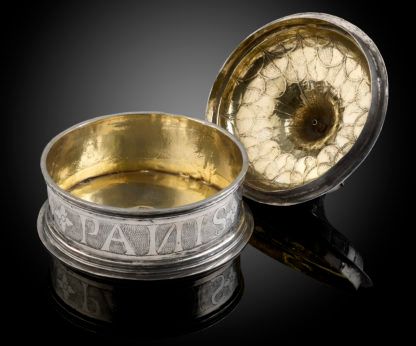 A Spanish silver Pyx c.1600